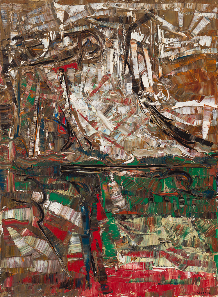 Au bois par Jean Paul Riopelle