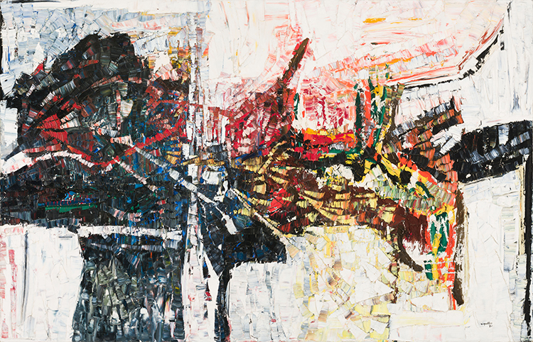 Le réveil by Jean Paul Riopelle