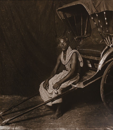 Rickshaw Wallah - Kolkata by Marcus Leatherdale