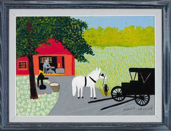 Blacksmith Shop par Maud Lewis