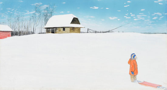 Old Crows Nest Colony by William Kurelek