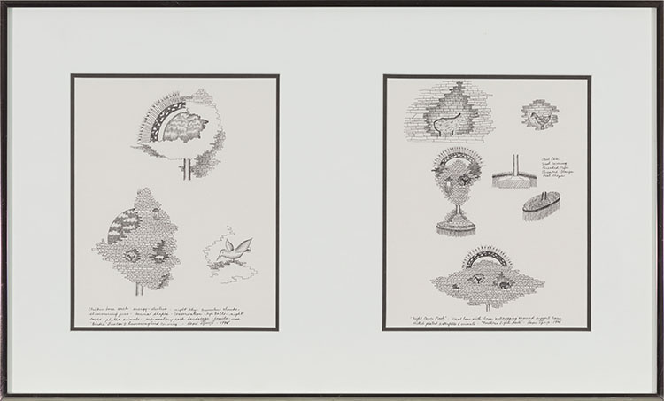 Northern Light Mask + Drawings by Don Proch