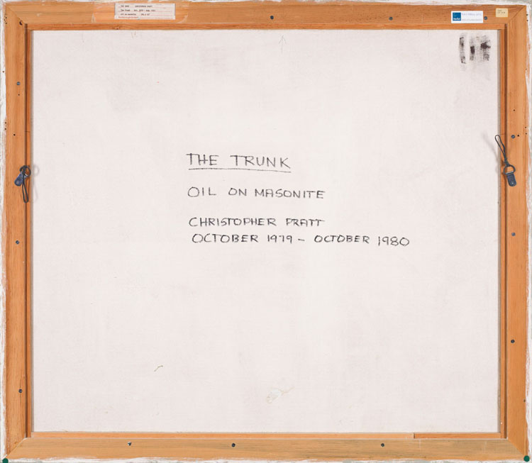 The Trunk by Christopher Pratt