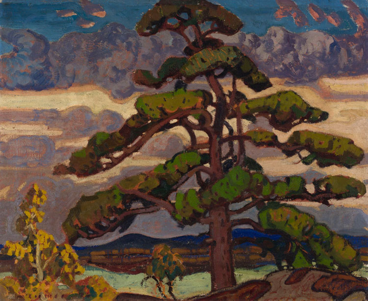 The Pine Tree, Georgian Bay par Arthur Lismer