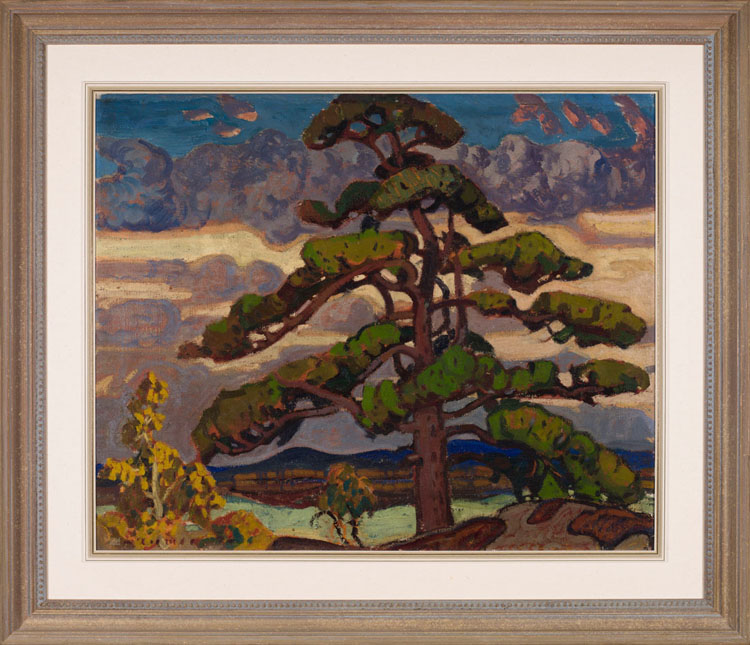 The Pine Tree, Georgian Bay par Arthur Lismer