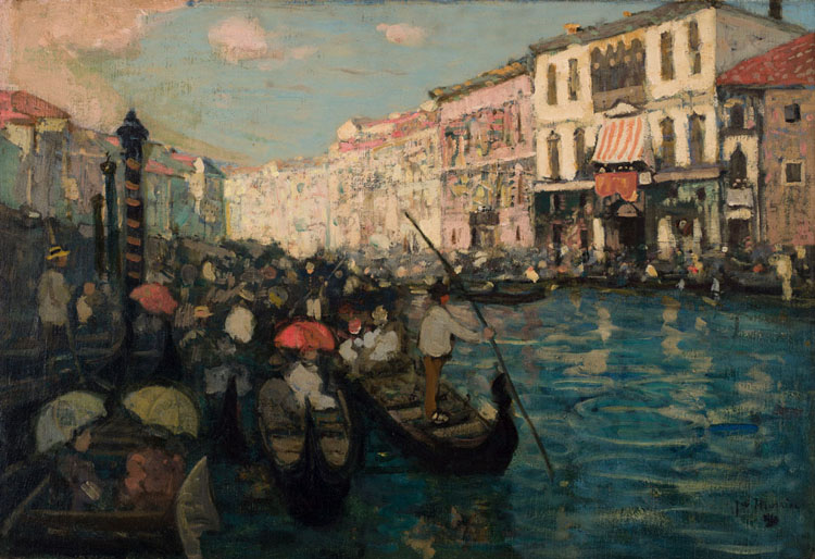 Venice, Regatta par James Wilson Morrice