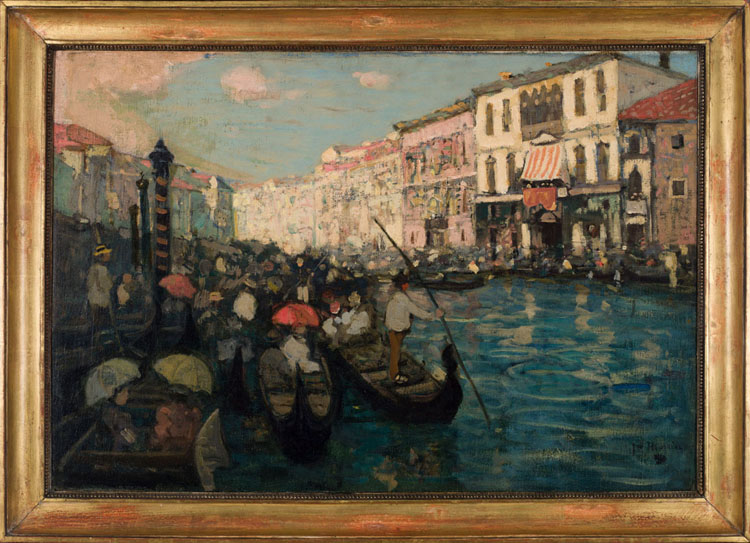 Venice, Regatta par James Wilson Morrice