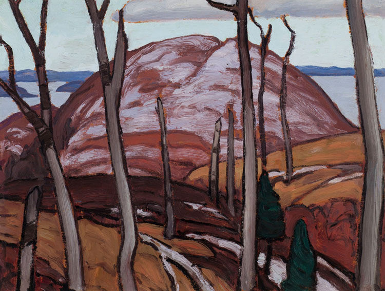 Lake Superior Sketch XCIX par Lawren Stewart Harris