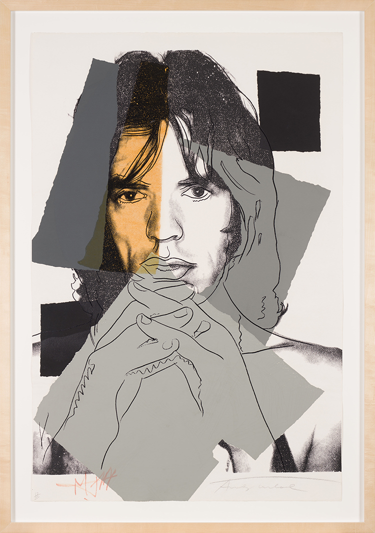 Mick Jagger (F.S.II.147) by Andy Warhol