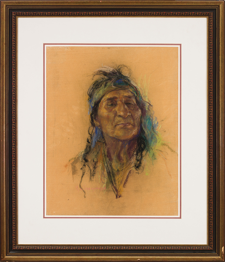 Portrait of a Chief by Nicholas de Grandmaison