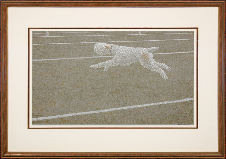 Running Dog by Alexander Colville