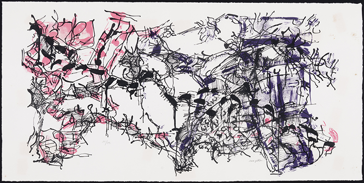 Album 67 (no. 12) by Jean Paul Riopelle