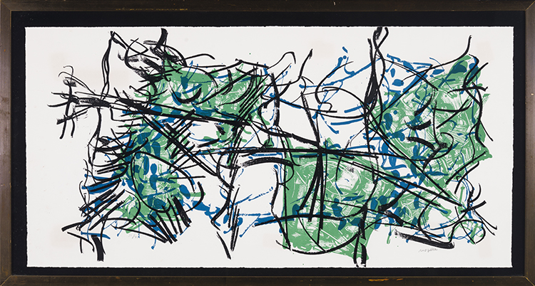 Album 67 (no. 10) by Jean Paul Riopelle