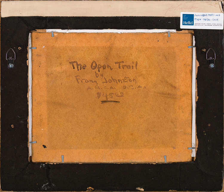 The Open Trail par Frank Hans (Franz) Johnston