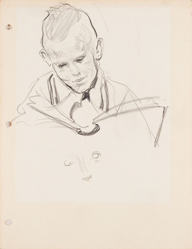 Jim Reading by Frederick Horsman Varley