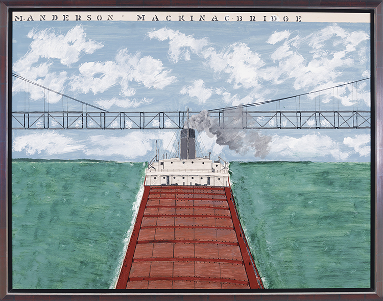 M. Anderson Mackinac Bridge by Angus Trudeau