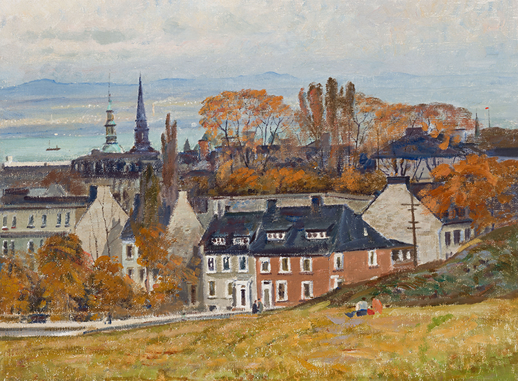 Quebec from the Glacis par Robert Wakeham Pilot