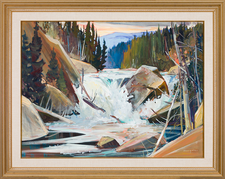 Pine River Falls par Brian M. Atyeo