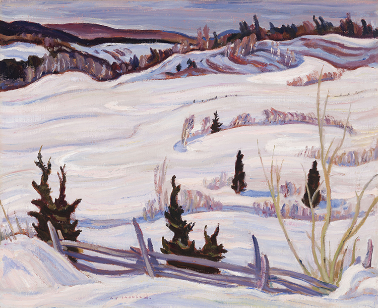 Winter Landscape, Quebec by Alexander Young (A.Y.) Jackson