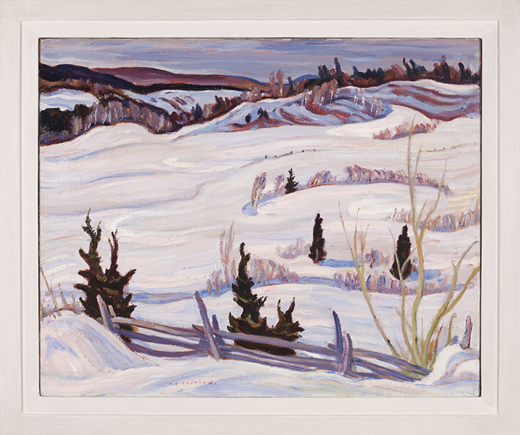 Winter Landscape, Quebec par Alexander Young (A.Y.) Jackson