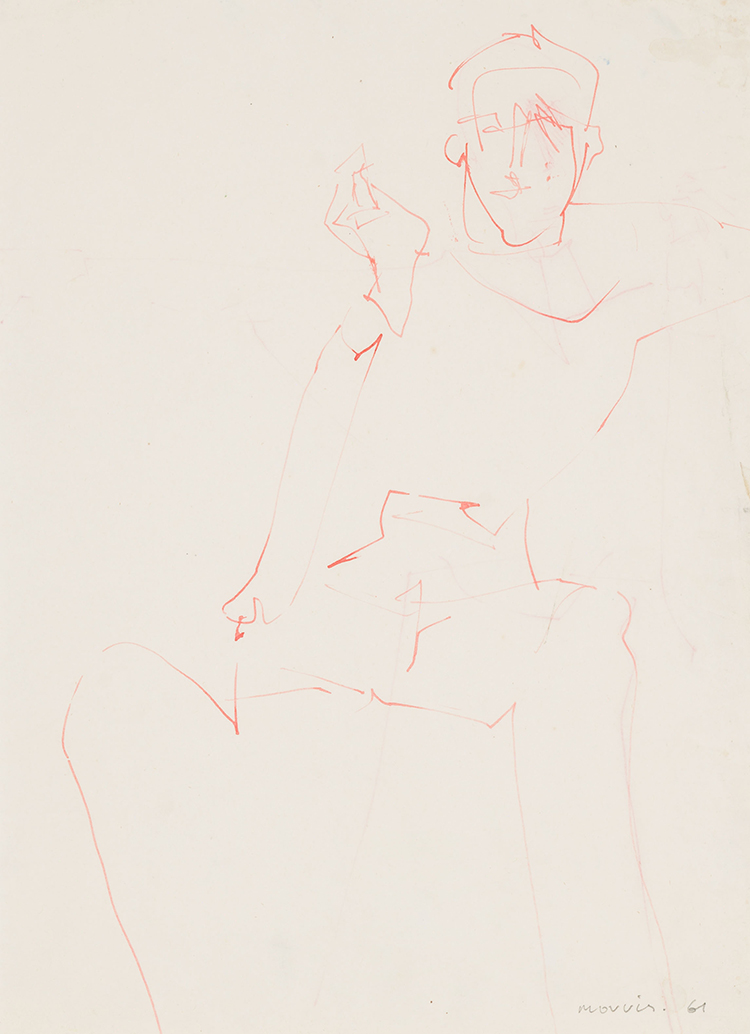 Figure Drawing #2 by Michael William Morris