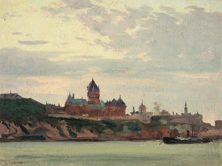 Quebec from Lévis by Robert Wakeham Pilot