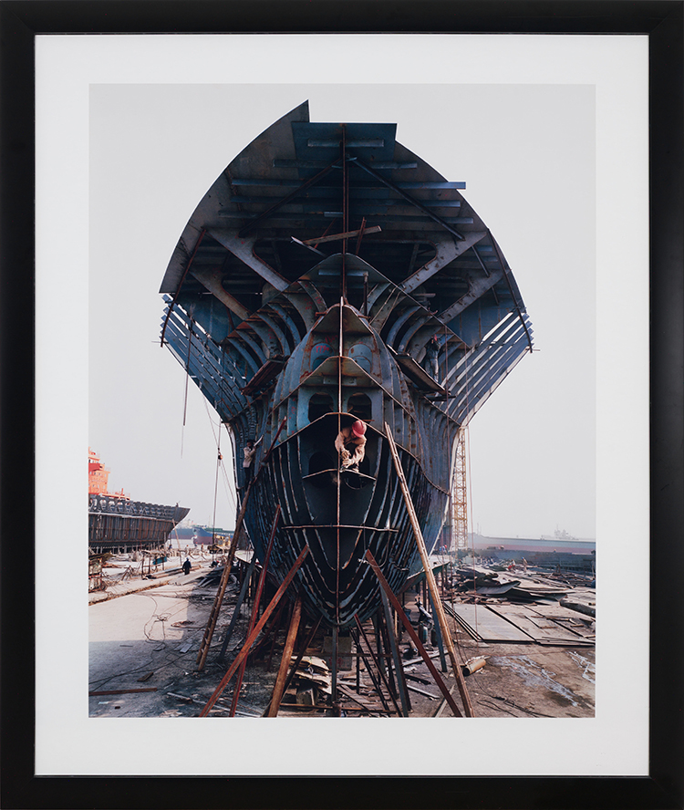 Shipyard #12, Qili Port, Zhejiang Province, China by Edward Burtynsky
