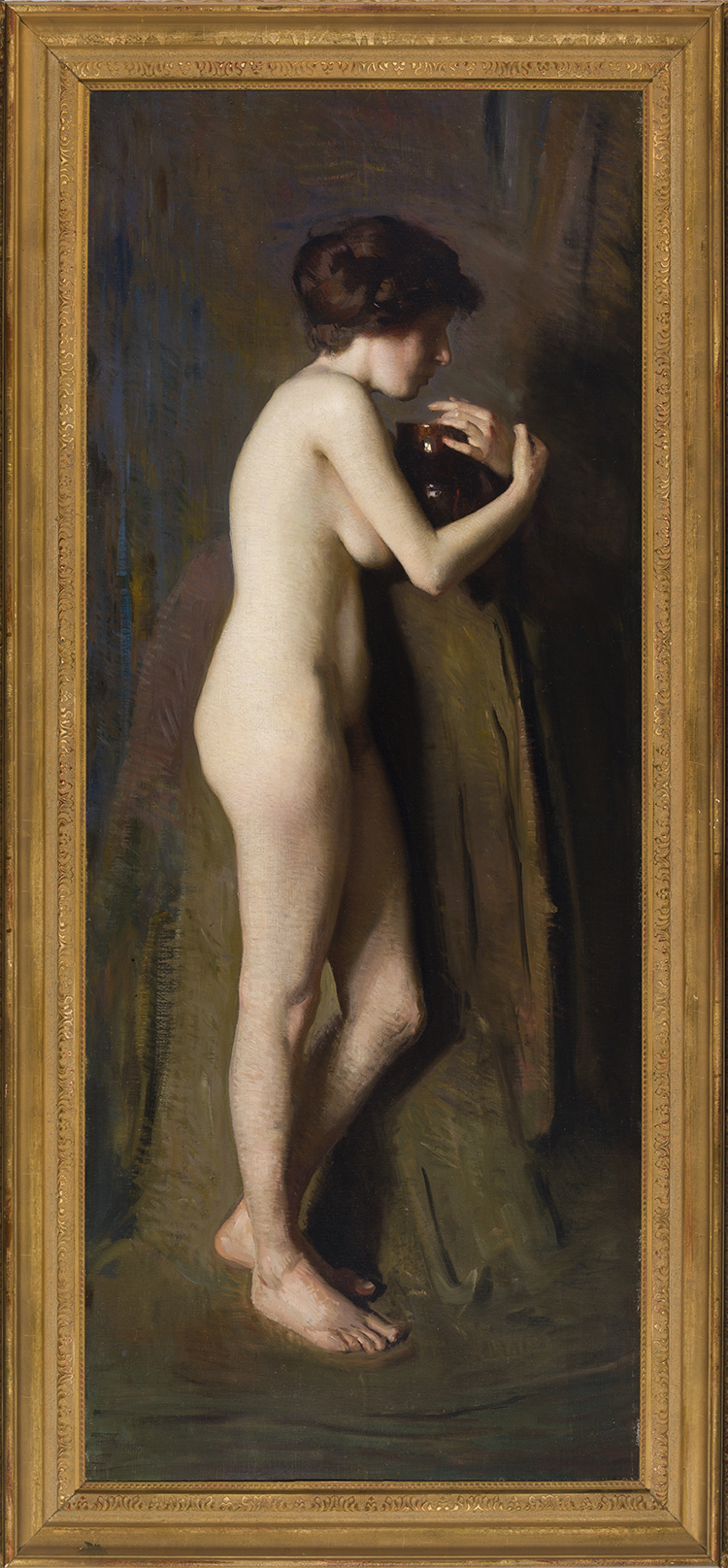 Nude with Vase par Late 19th Century Canadian School