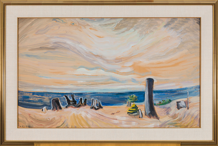 Beach Scene, Strait of Juan de Fuca par Emily Carr