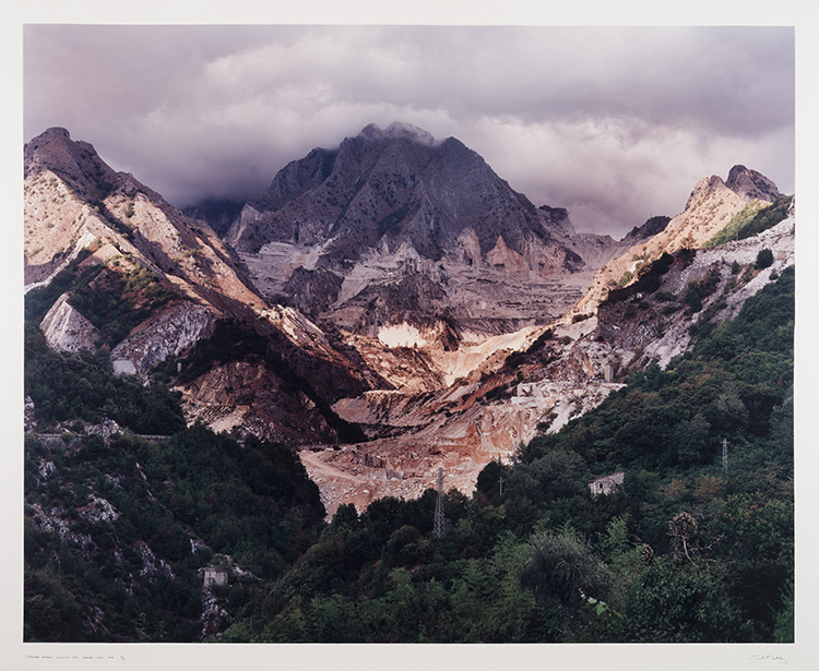 Carrara Marble Quarries #20, Carrara, Italy par Edward Burtynsky