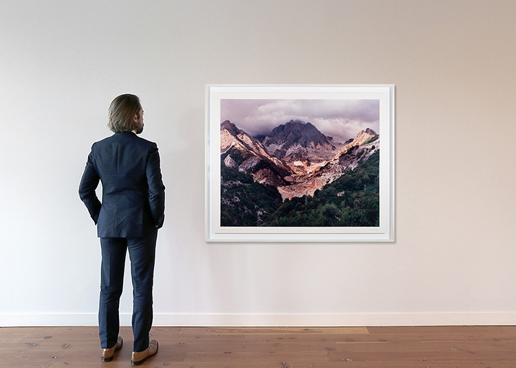 Carrara Marble Quarries #20, Carrara, Italy by Edward Burtynsky