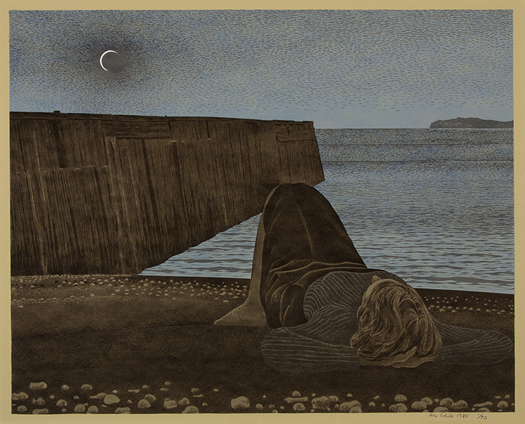 New Moon by Alexander Colville