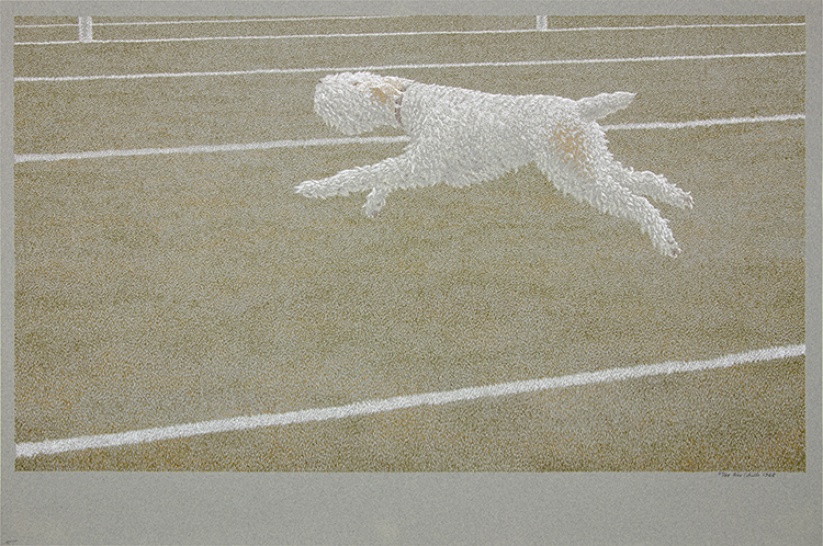 Running Dog par Alexander Colville