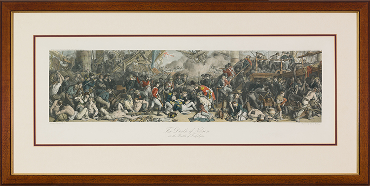 The Death of Nelson at the Battle of Trafalgar by After Daniel Maclise