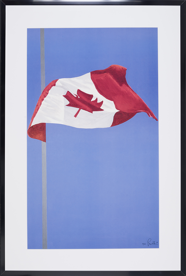Canadian Flag by Charles Pachter
