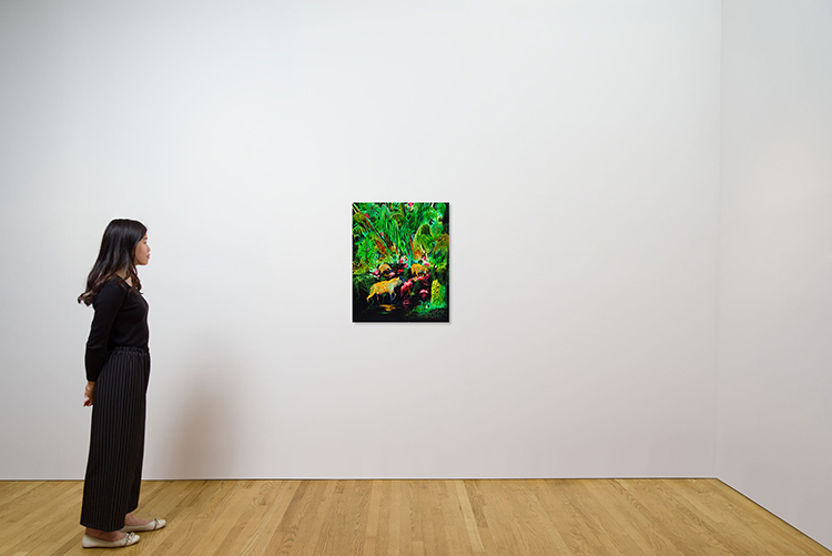 Untitled (Jungle Scene) by Andre Ethier