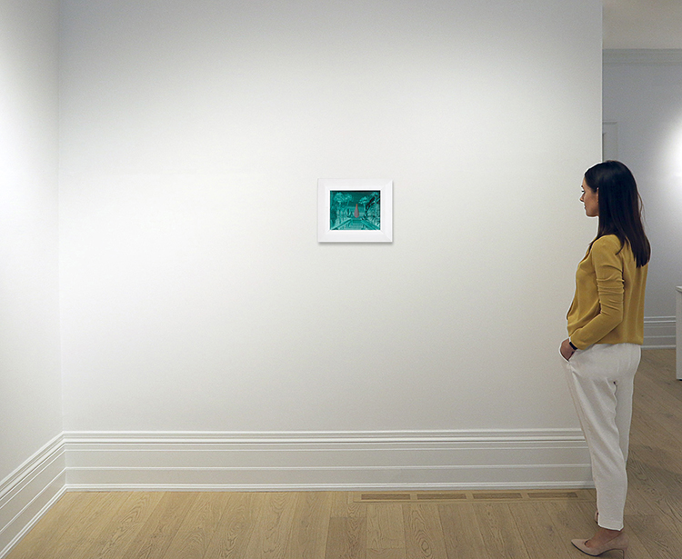 Untitled (Drop) by Wanda Koop