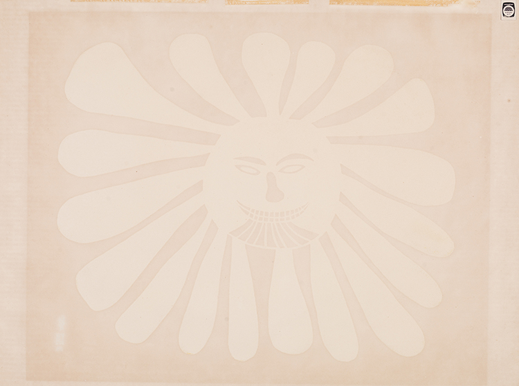 The Woman Who Lives in the Sun par Kenojuak Ashevak