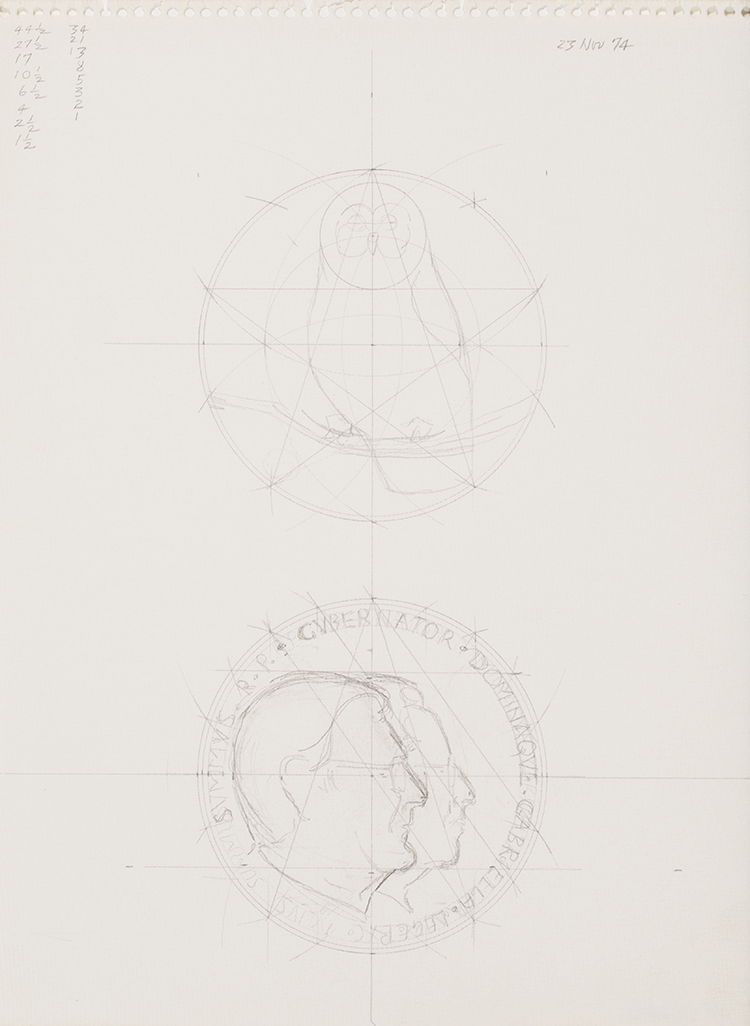 Study for Governor General's Medal (AC00623) by Alexander Colville