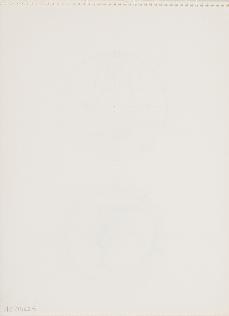 Study for Governor General's Medal (AC00623) par Alexander Colville