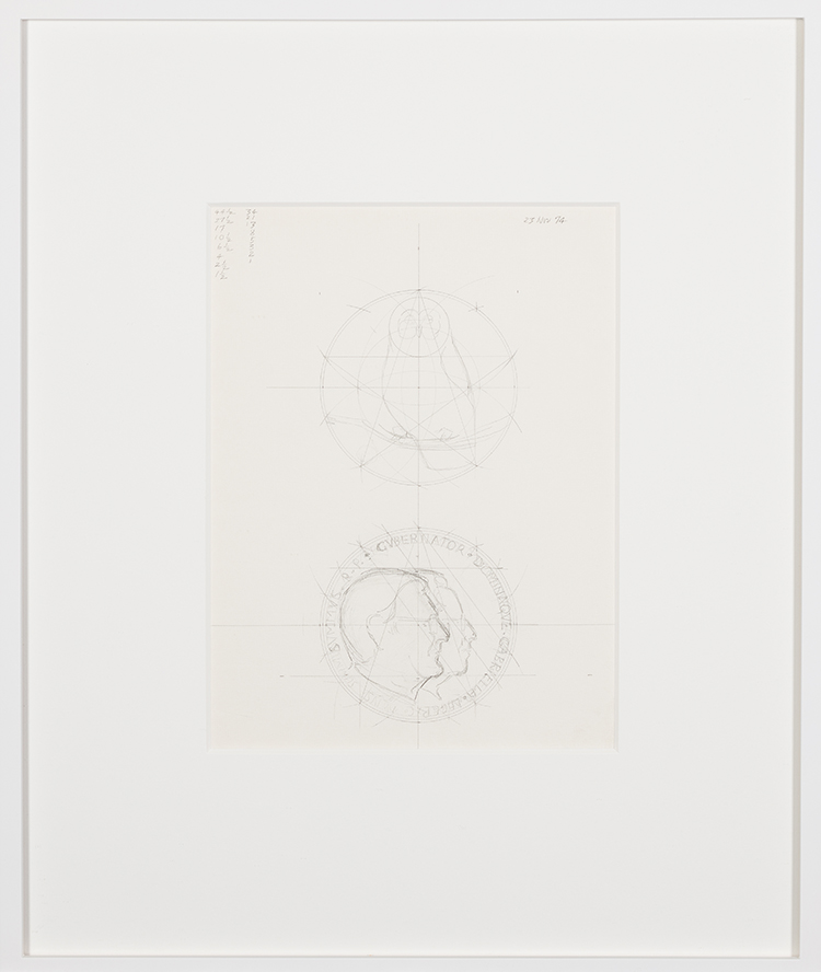 Study for Governor General's Medal (AC00623) par Alexander Colville