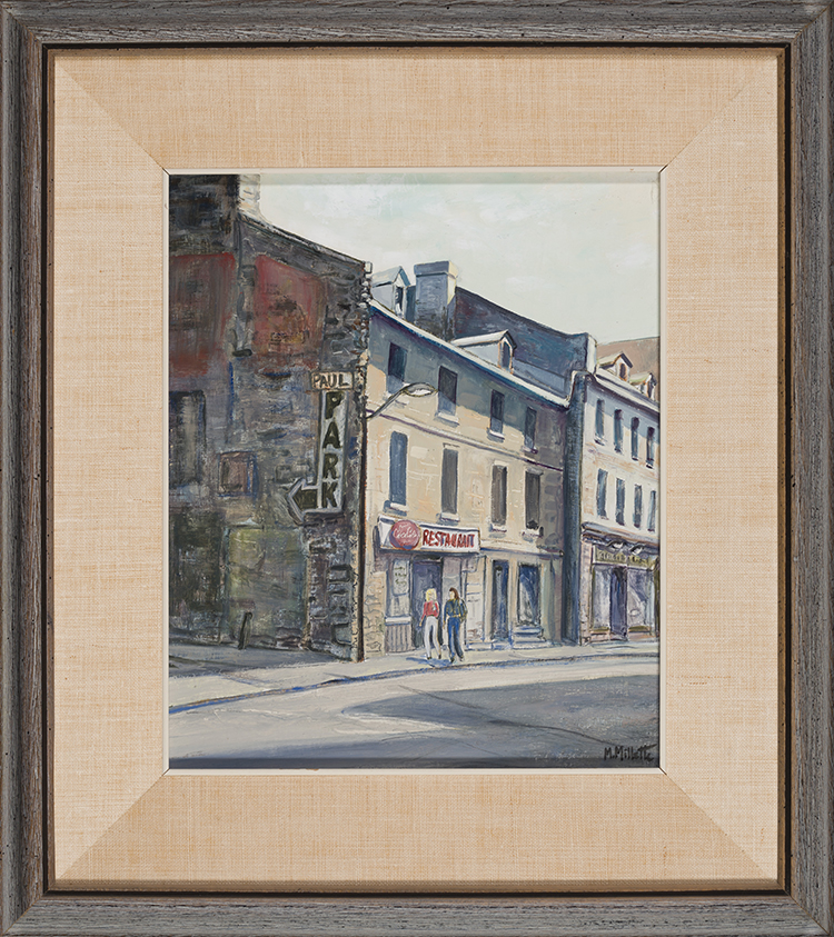 Rue St. Paul, Montreal by M. Millette