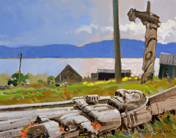 Silent Village, QCI by Robert Genn
