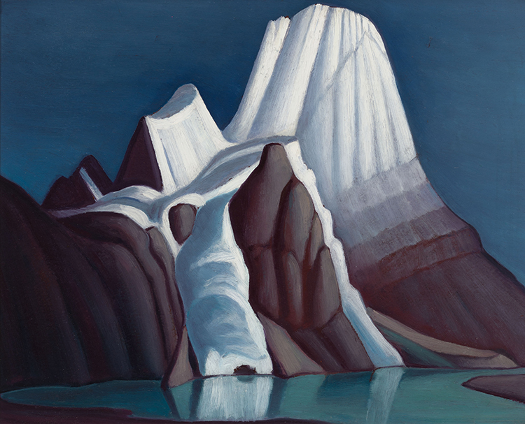 From Berg Lake, Evening par Lawren Stewart Harris