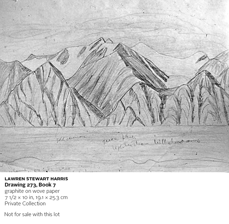 Arctic Sketch XV by Lawren Stewart Harris