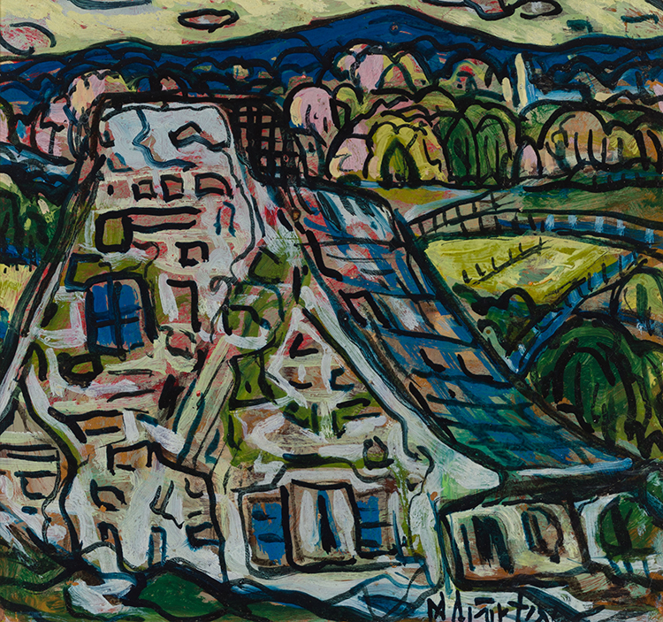 Paysage des Laurentides by Marc-Aurèle Fortin