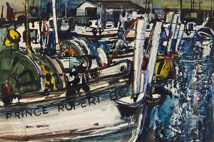 Fishing Fleet by Sam Black