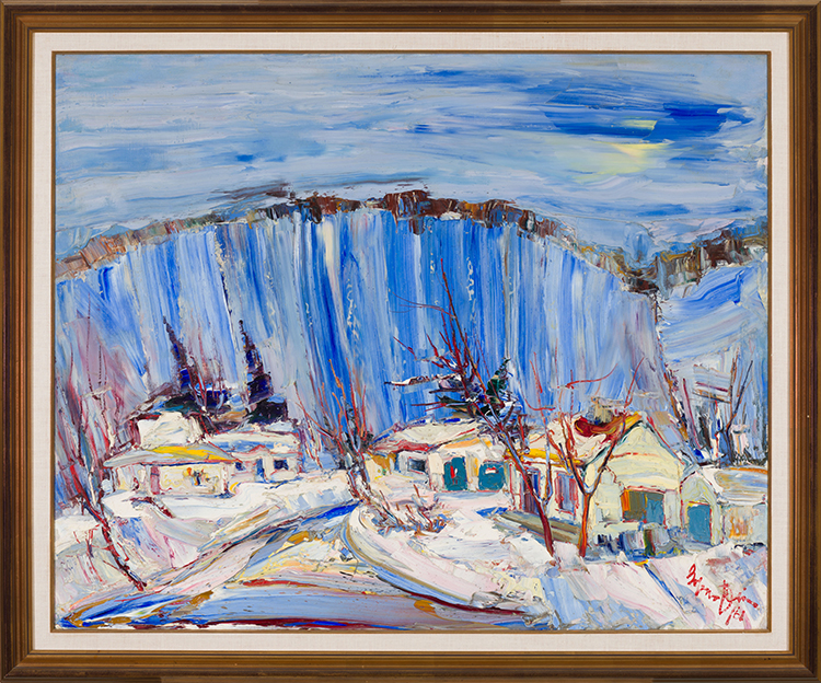 Winter Landscape, Laurentians par Samuel Borenstein