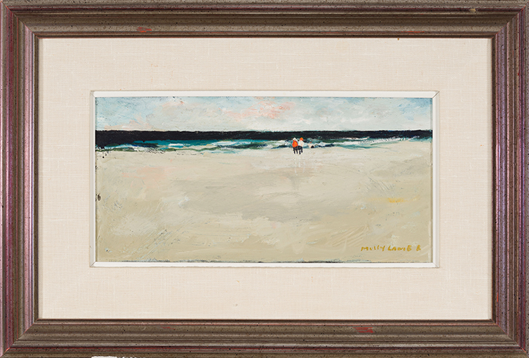 Beach Scene by Molly Joan Lamb Bobak