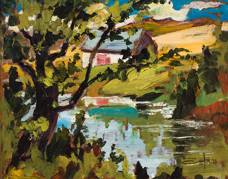 En attendant Ti-Casse au Moulin des Éboulements by Bruno Cote